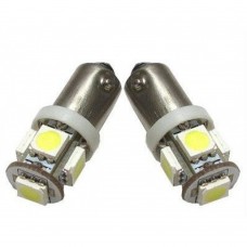 Габарит LED iDial 459 T4 BA9s 5led 5050 SMD (2шт.)