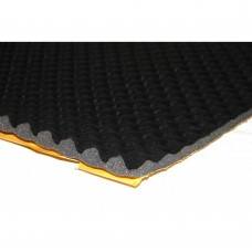 Шумоізоляційний матеріал Audio-System SW Foam Wave 15 Black PU (1,0х0,5)