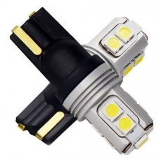 Габарит LED IDIAL 493 T10 12V 6000K LED 3030 chips Canbus (2 шт.)