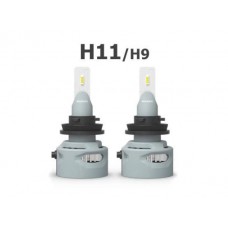 Комплект світлодіодних ламп NARVA H9/H11 Range Power Advanced +100% 6000K 12/24V (181848100)