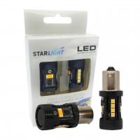 Габарит LED StarLight Vision PY21W (T25) BRS LED BAU15S Amber 12V