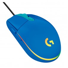 Дротова мишка Logitech G102 Lightsync Blue. Геймерська мишка з підсвічуванням.