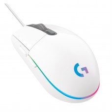 Дротова мишка Logitech G102 Lightsync White. Геймерська мишка з підсвічуванням.