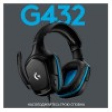 Навушники Logitech G432 7.1 Surround Sound Wired Gaming Headset (981-000770)